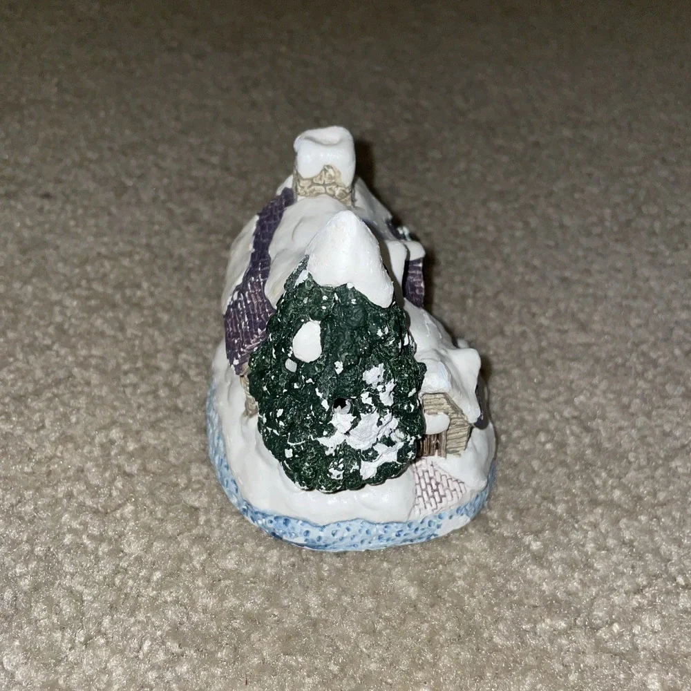 Christmas house miniature winter